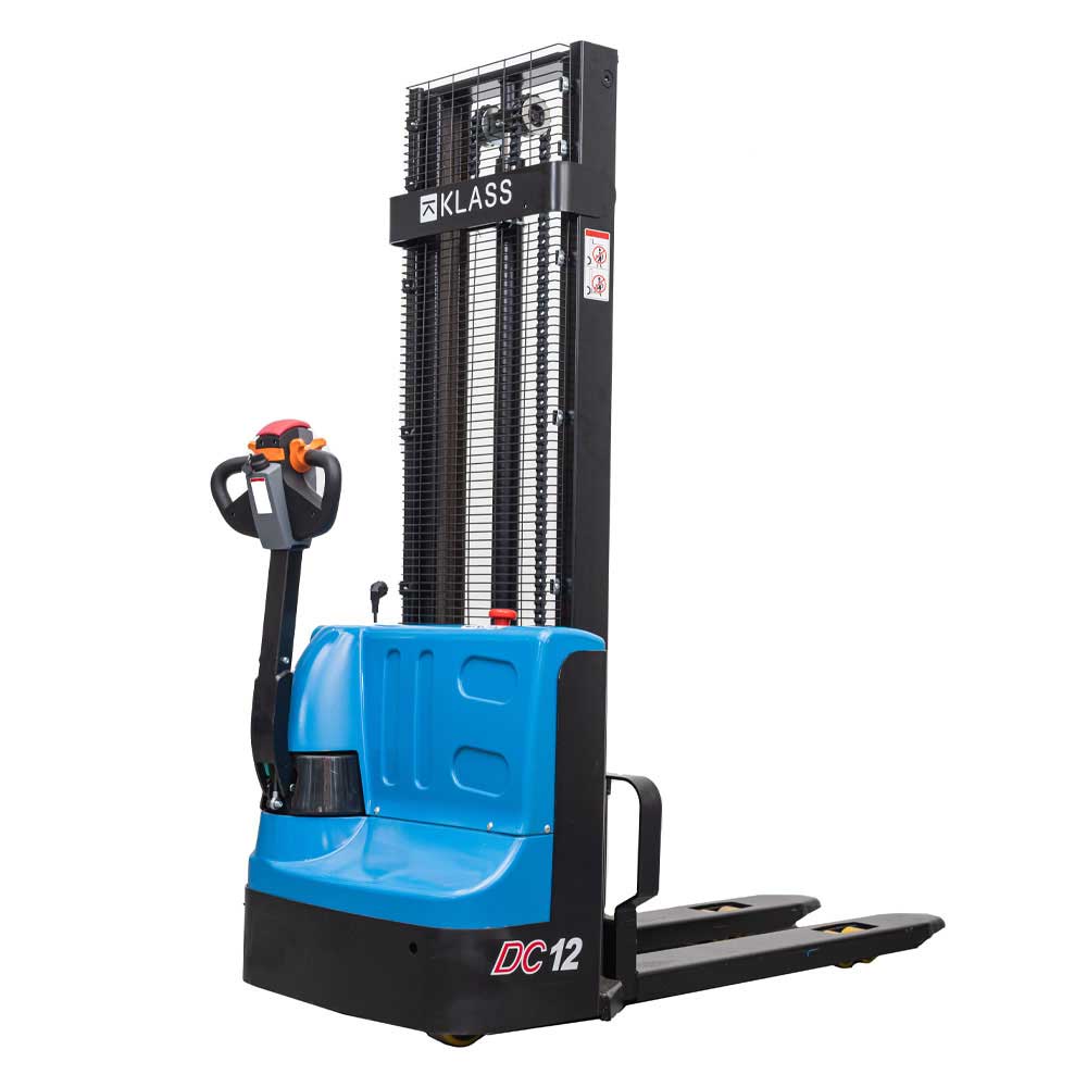 CDD12J, Transpalet electric cu catarg 1200 kg, inaltime ridicare 3000 mm