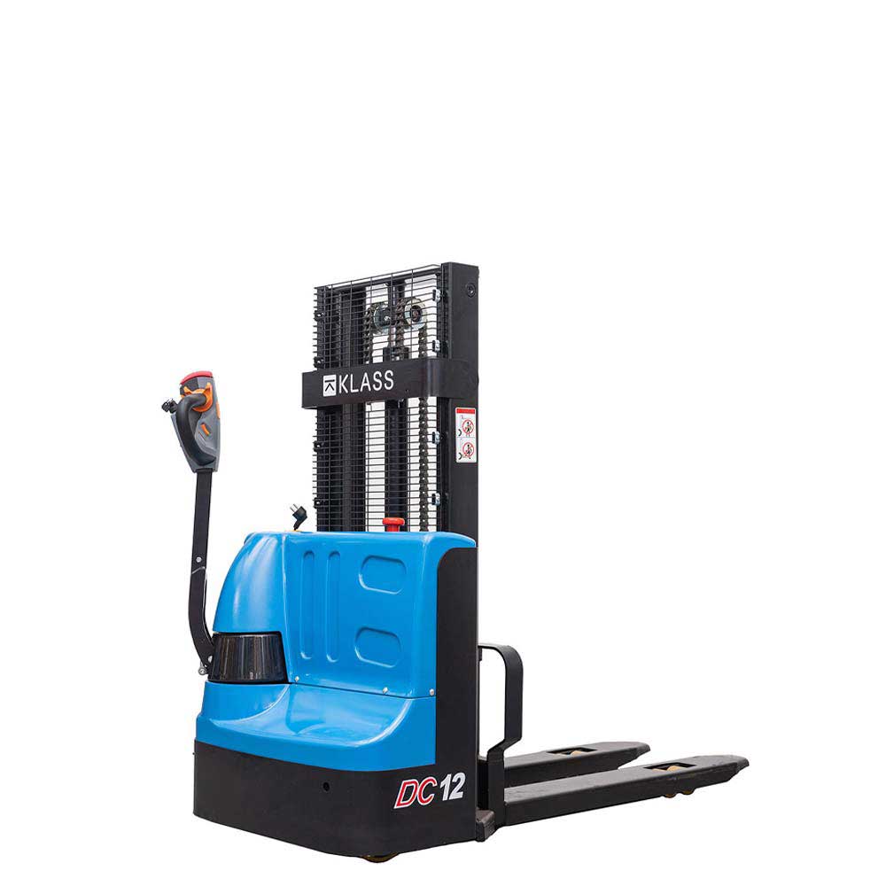 CDD12J, Transpalet electric cu catarg 1200 kg, inaltime ridicare 2000 mm