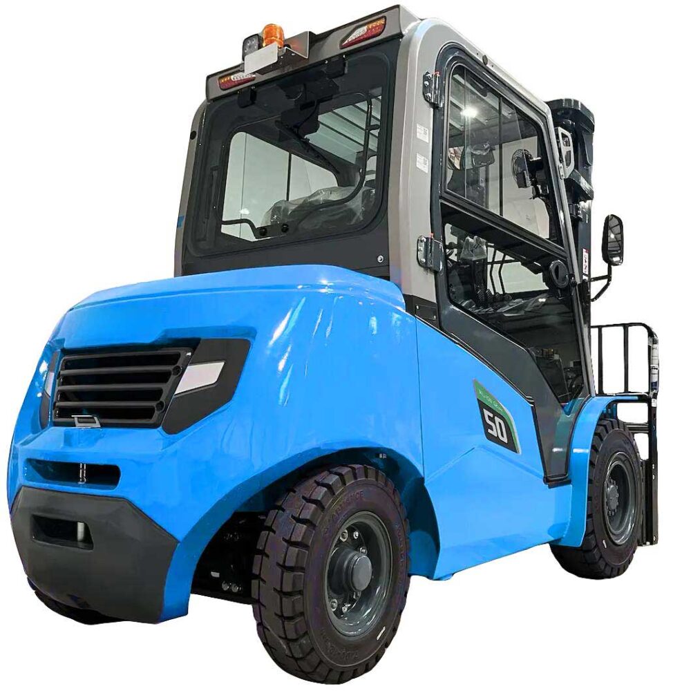 CPD50-G2A11LI, Stivuitor electric 5.000 kg, catarg triplex, cabina inchisa si incalzita