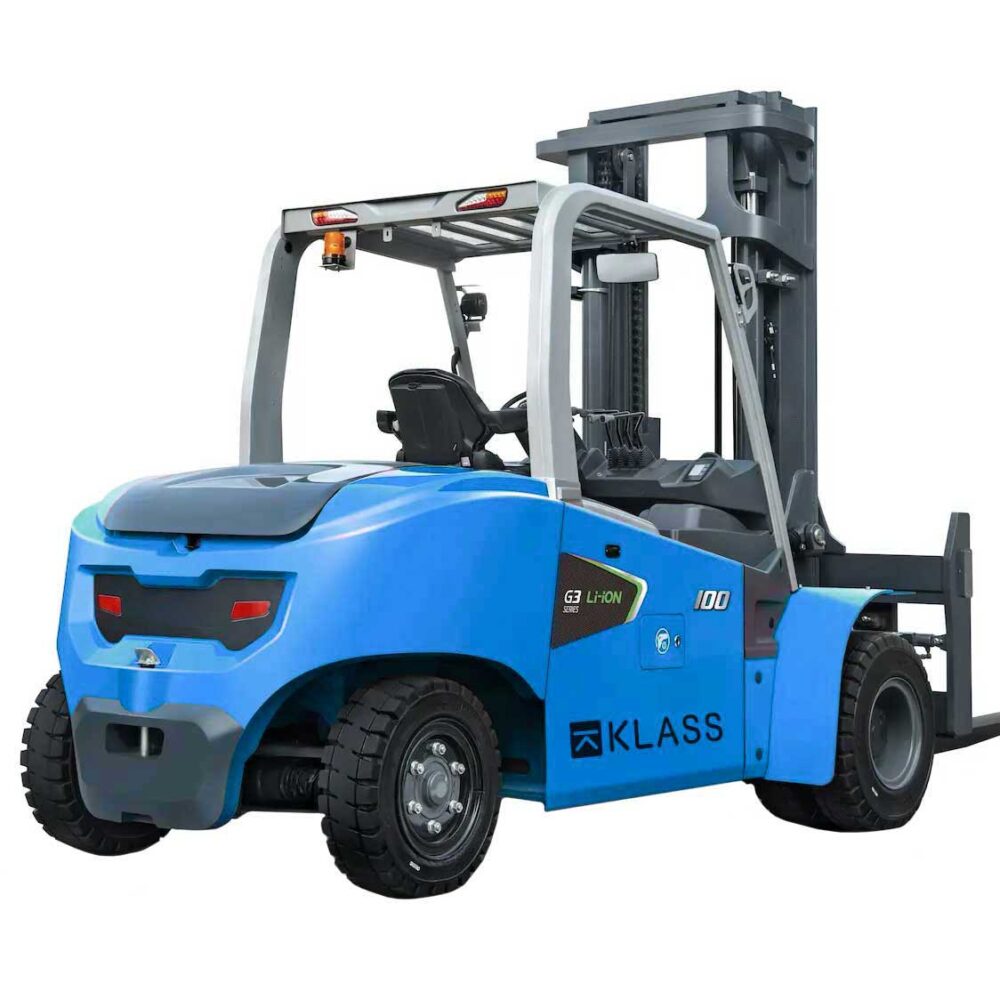 CPD100-GB2DLI, Stivuitor electric 10.000 kg, catarg triplex, cabina inchisa si incalzita